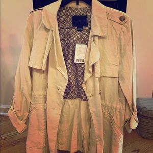 NWT Anthropologie linen jacket